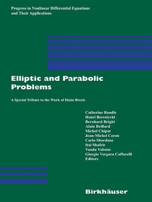 cover image of Elliptic and Parabolic Problems